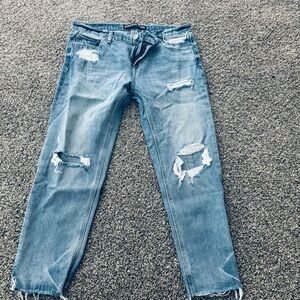 Express cropped jeans